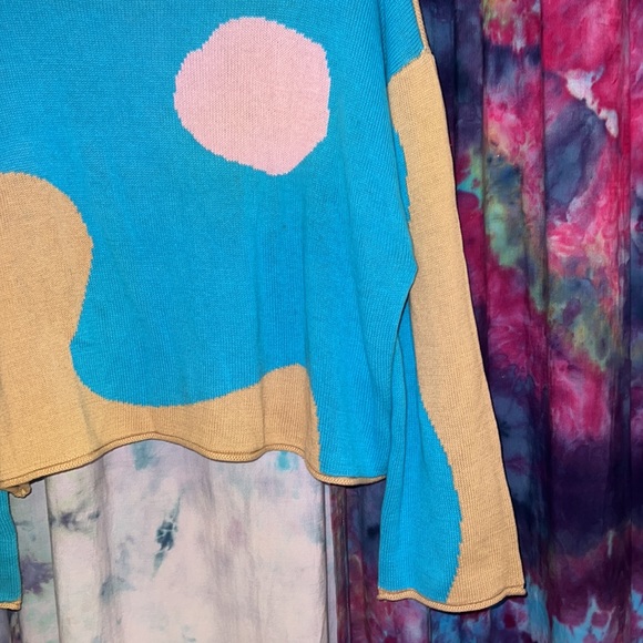 NWOT Sunrise Raw Edge Top: Bubble O'Bill - Arthur - Picture 2 of 5